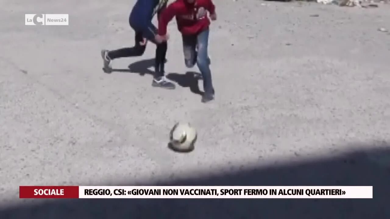 Reggio, Centro sportivo: «Giovani non vaccinati, sport fermo in alcuni quartieri»