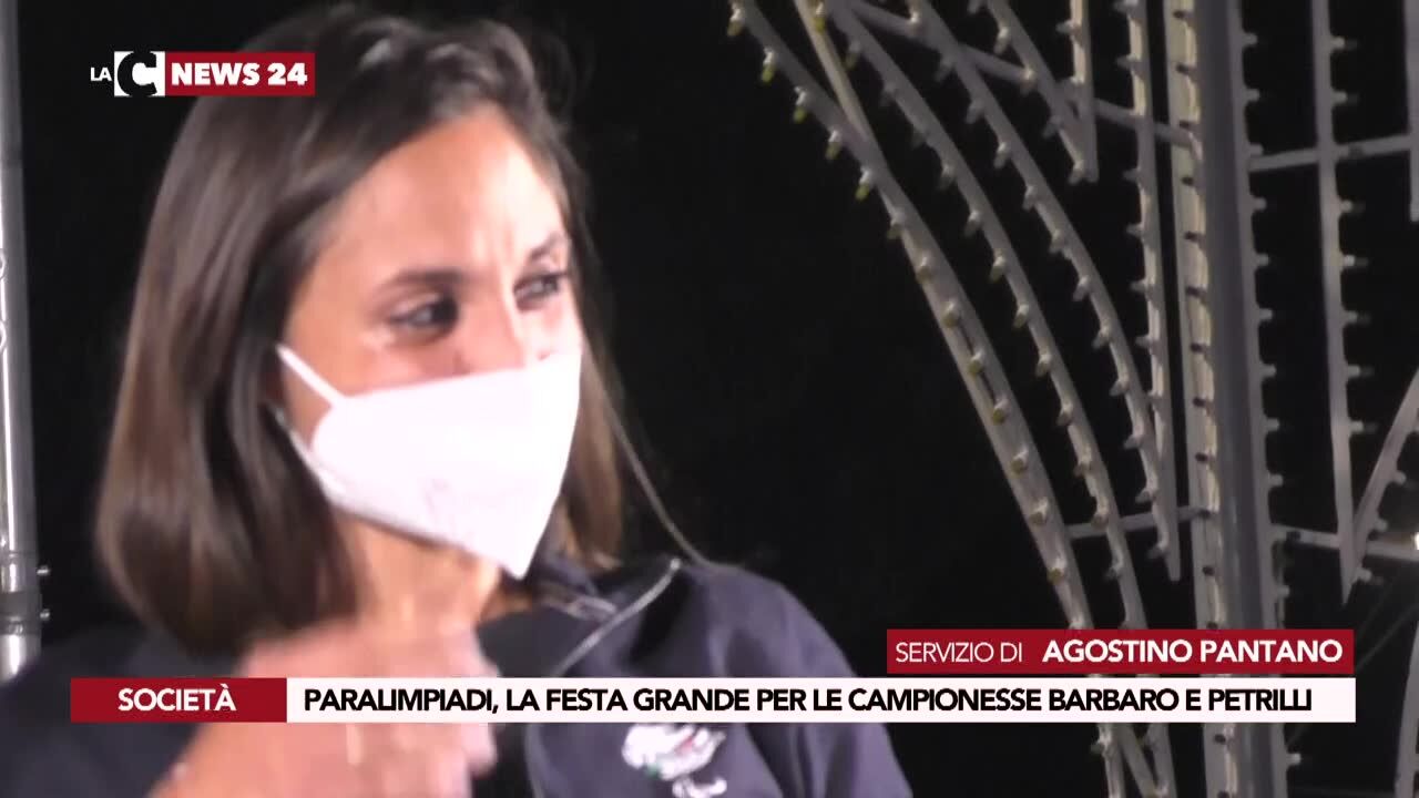 Paralimpiadi, la festa grande per le campionesse Barbaro e Petrilli
