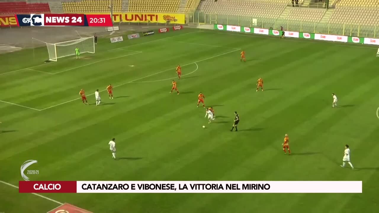 Catanzaro e Vibonese, la vittoria nel mirino