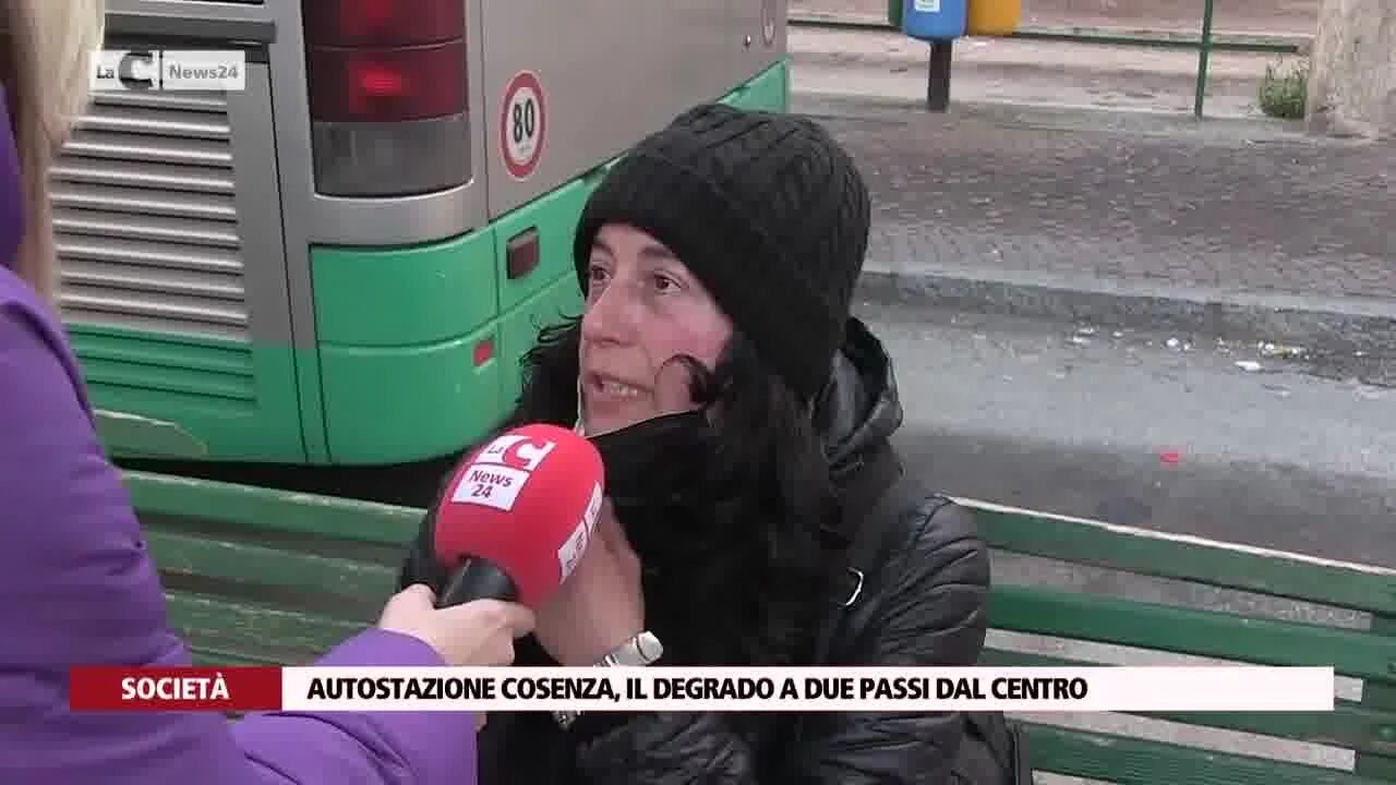 Autostazione Cosenza, il degrado a due passi dal centro