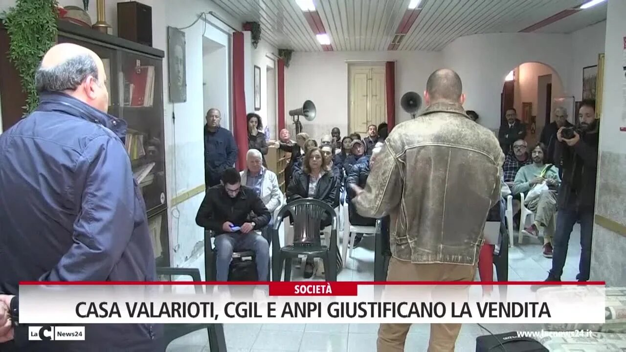 Casa Valarioti, Cgil e Anpi giustificano la vendita