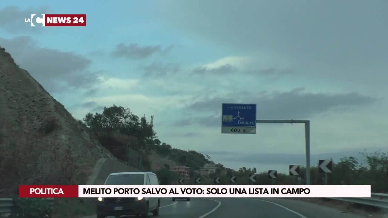 Melito Porto Salvo al voto: solo una lista in campo