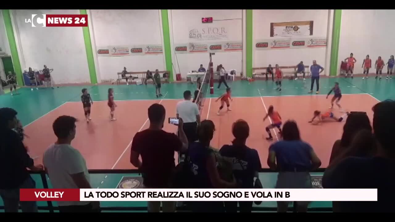 La Todo sport realizza il suo sogno e vola in B