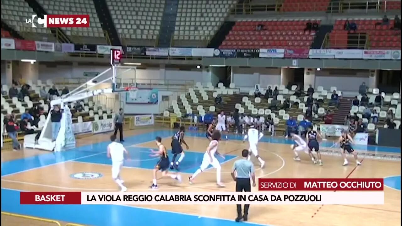 La Viola Reggio Calabria sconfitta in casa da Pozzuoli