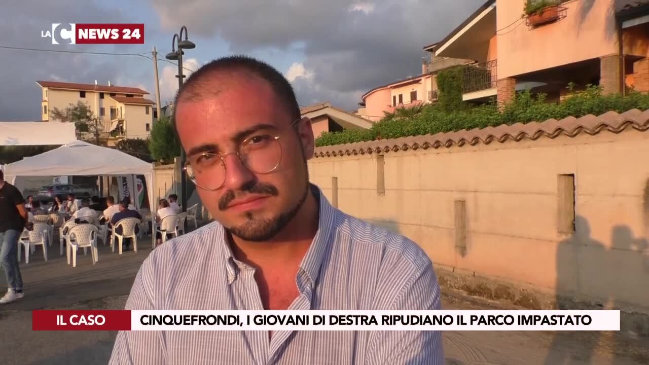 Cinquefrondi, i giovani di destra ripudiano il parco Impastato