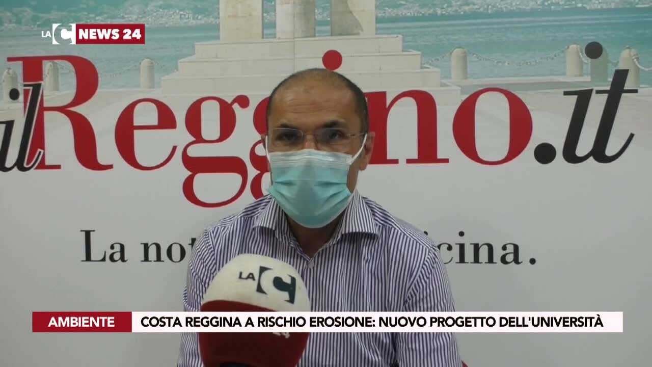 Costa reggina a rischio erosione: nuovo progetto dell'università