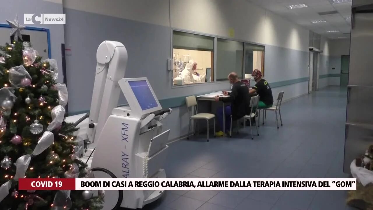 Boom di casi a Reggio Calabria, allarme dalla terapia intensiva del “Gom”