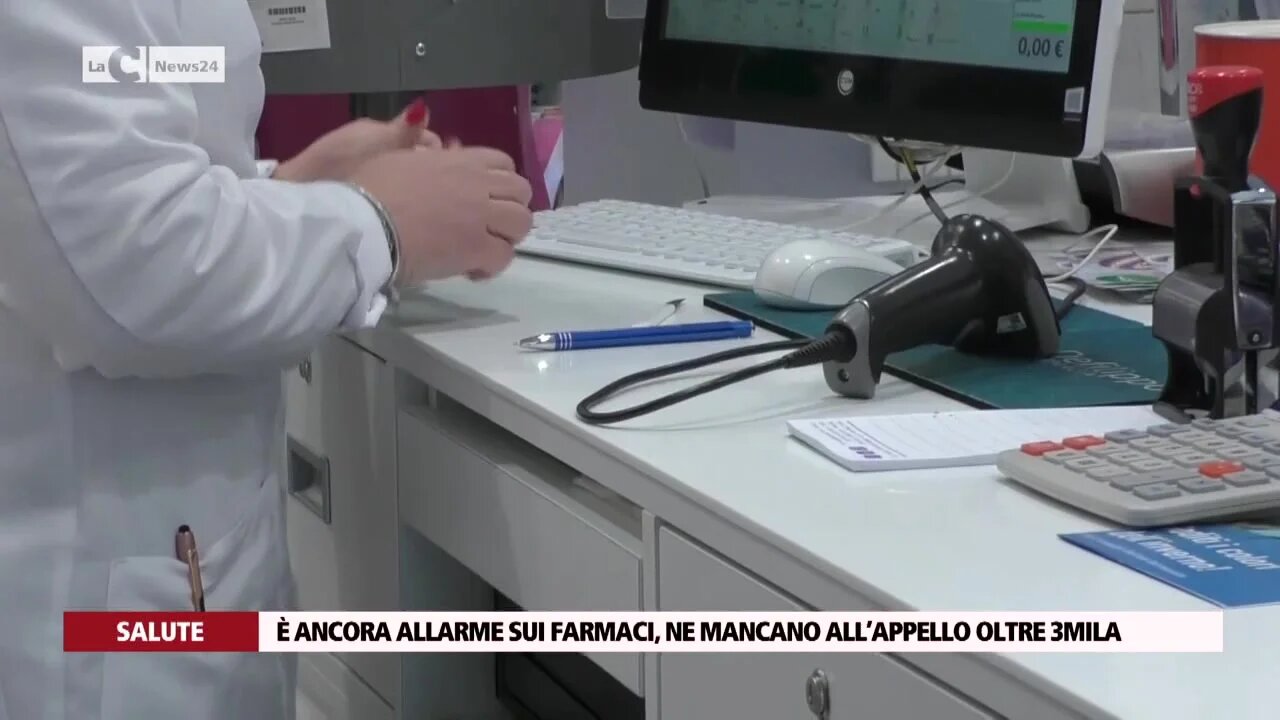 É ancora allarme sui farmaci, ne mancano all’appello oltre 3mila