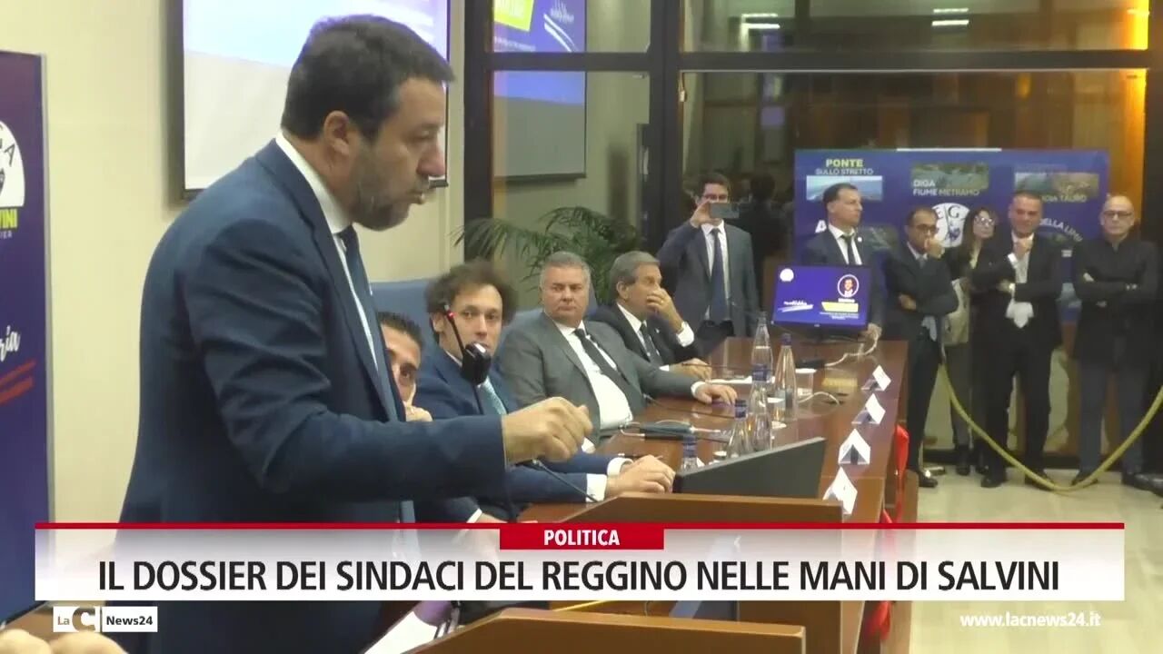 Il dossier dei sindaci del Reggino nelle mani di Salvini