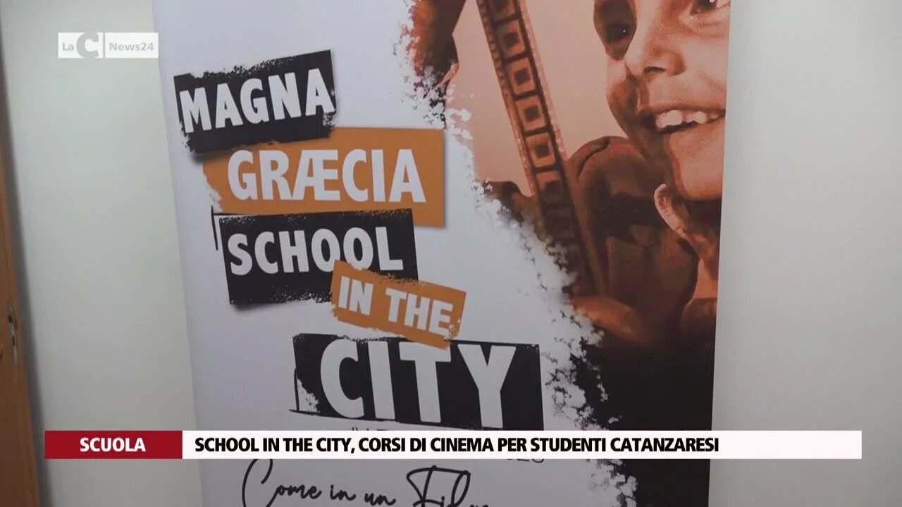 School in the city, corsi di cinema per studenti catanzaresi