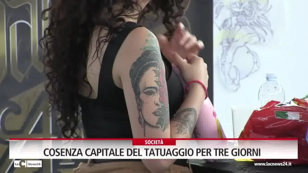 Cosenza capitale del tatuaggio per tre giorni