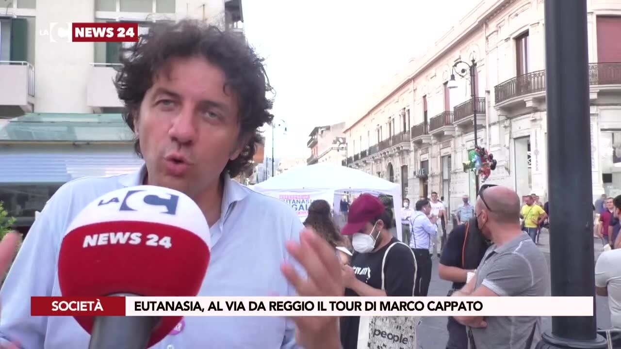 Eutanasia, al via da Reggio il tour di Marco Cappato