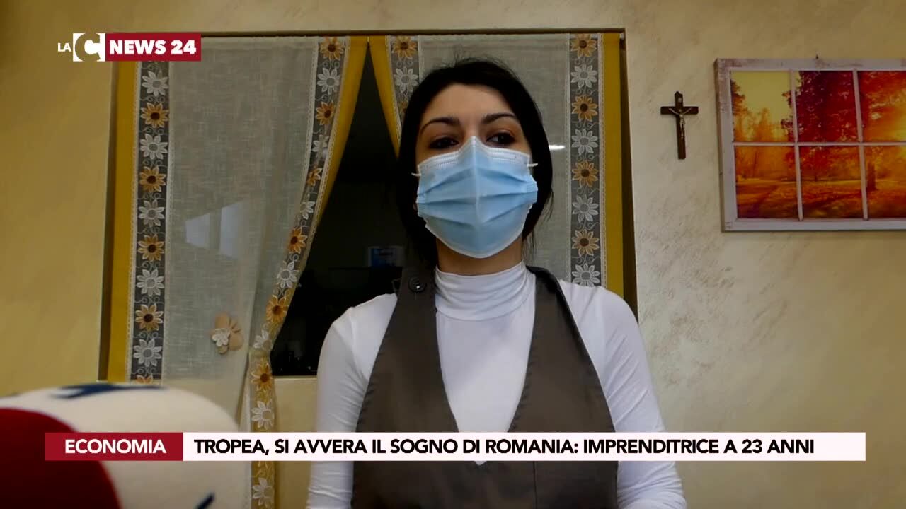 Tropea, si avvera il sogno di Romania: imprenditrice a 23 anni