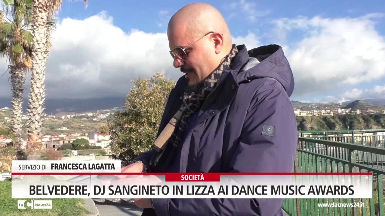Belvedere Marittimo, il deejay Gabry Sangineto candidato ai Dance Music Awards