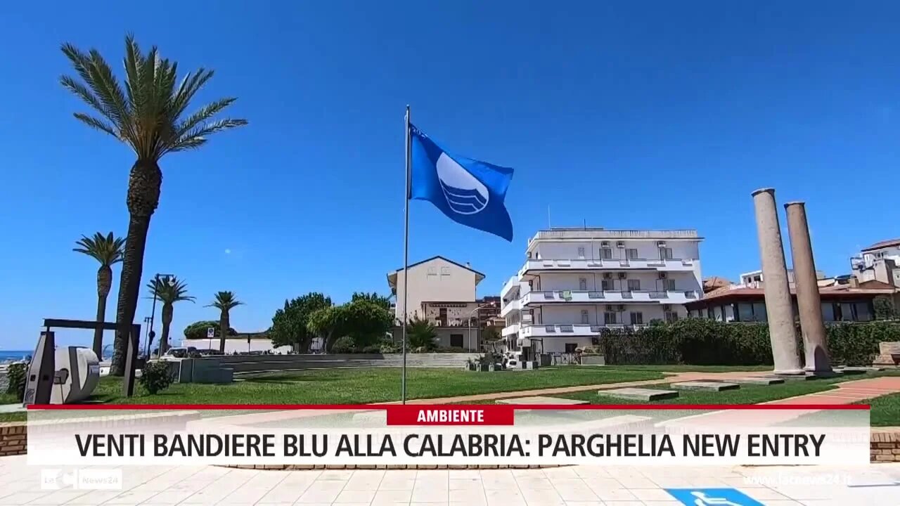 Venti bandiere blu alla Calabria: Parghelia new entry