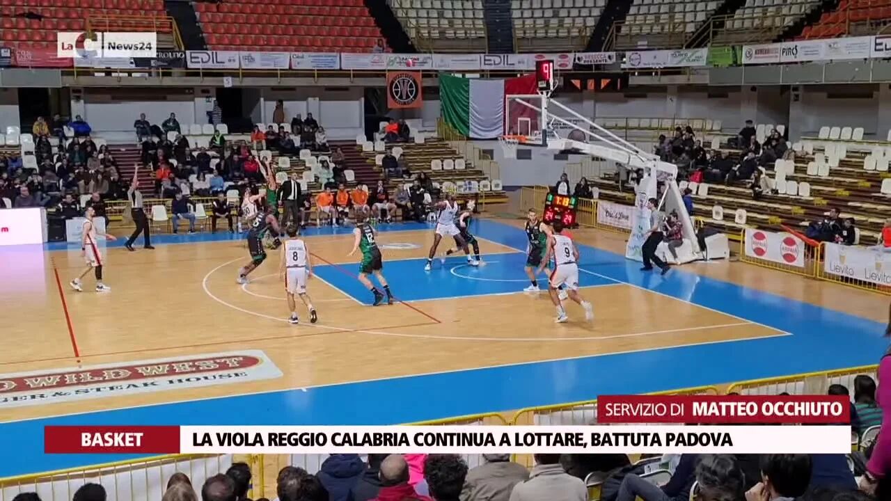La Viola Reggio Calabria continua a lottare, battuta Padova