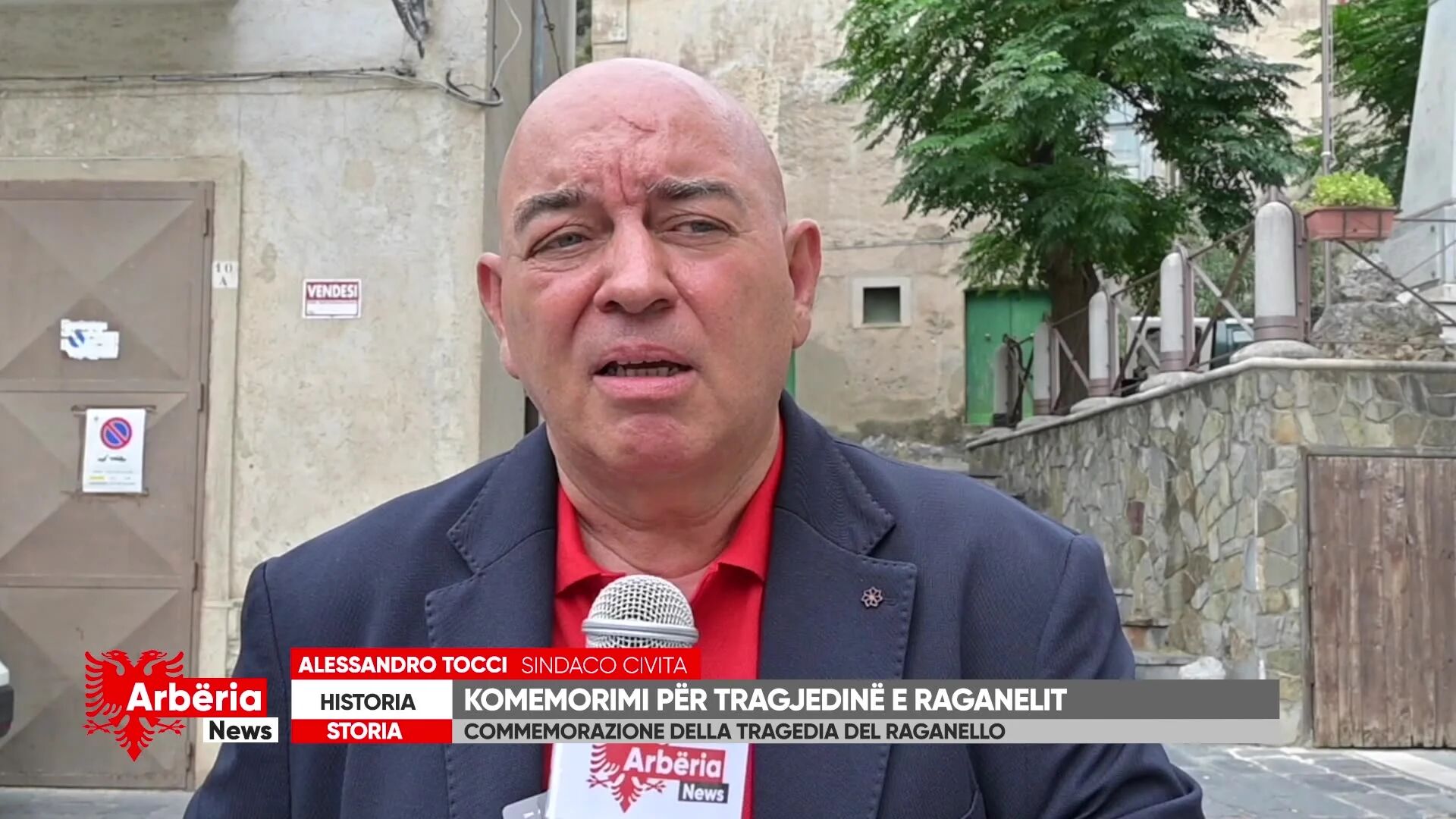 Arberia News -  A Civita una cerimonia per ricordare le vittime del Raganello