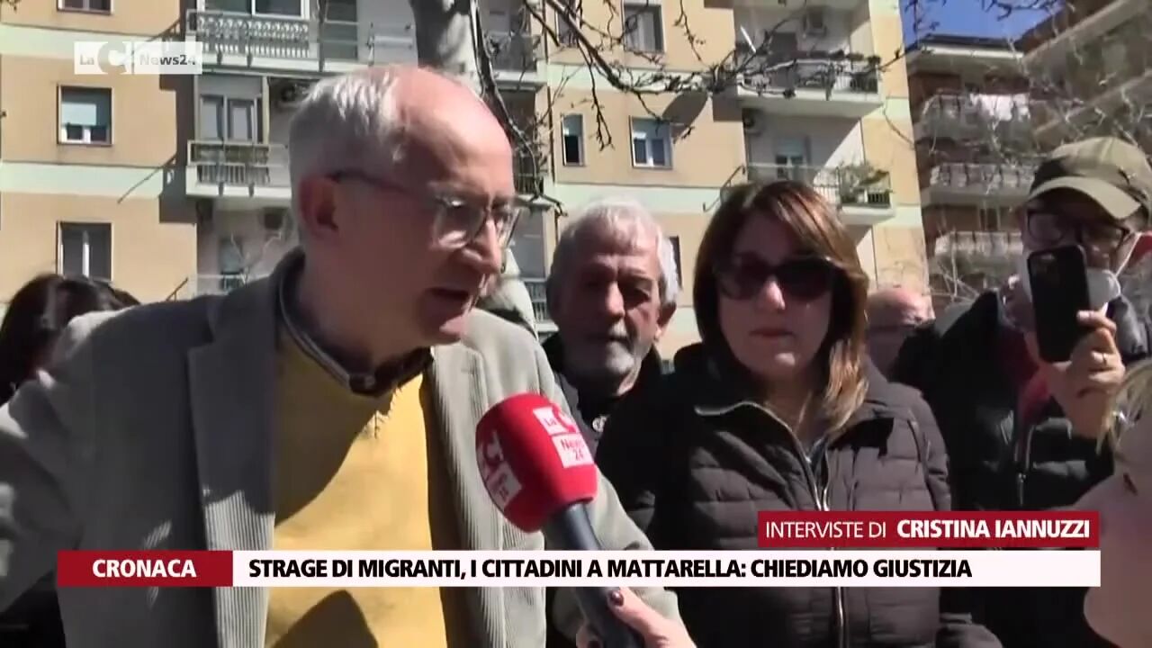 Strage di migranti, i cittadini a Mattarella: chiediamo giustizia