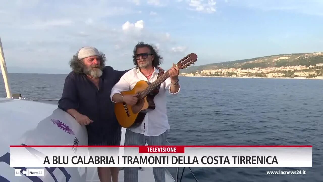 A Blu Calabria i tramonti della costa tirrenica