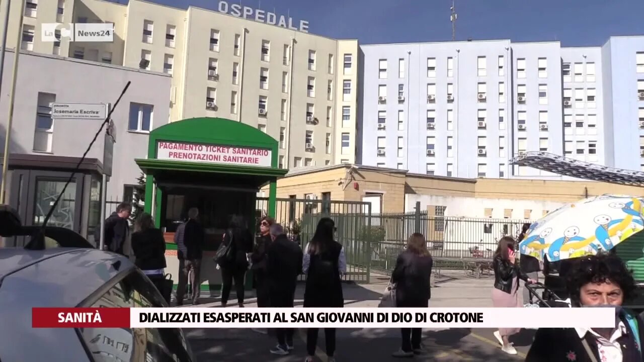 Dializzati esasperati al San Giovanni di Dio di Crotone