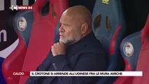 Il Crotone si arrende all'Udinese fra le mura amiche
