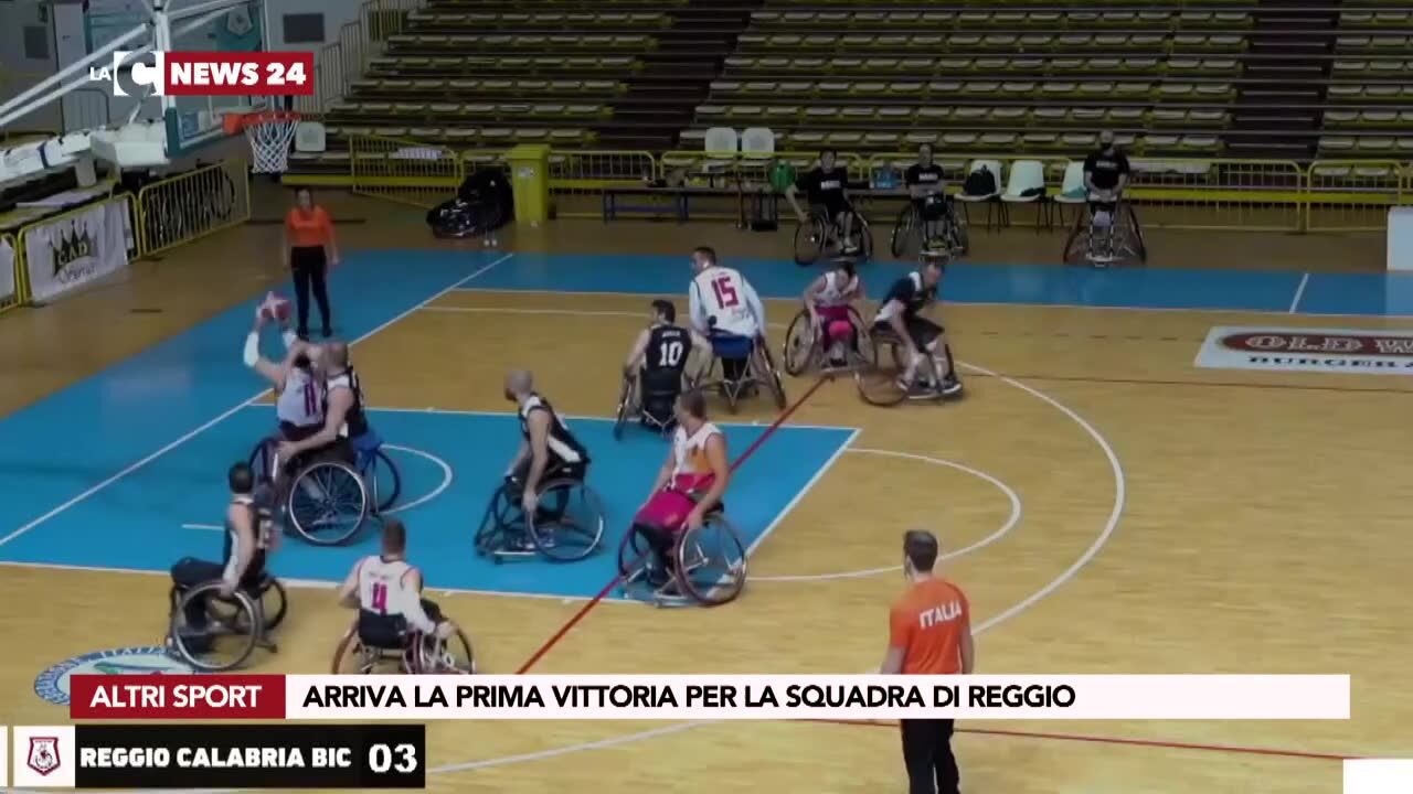 Arriva la prima vittoria per la squadra di Reggio Bic