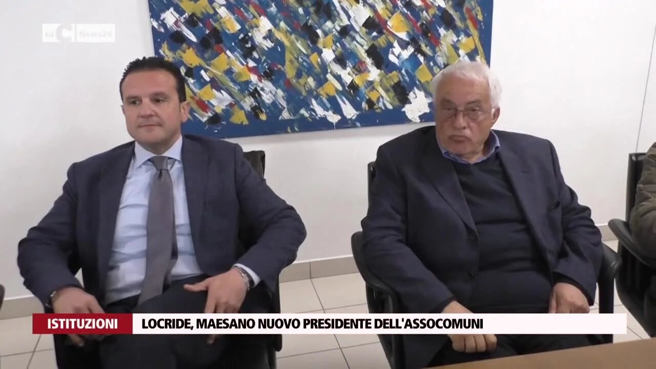 Locride, Maesano nuovo presidente dell’assocomuni