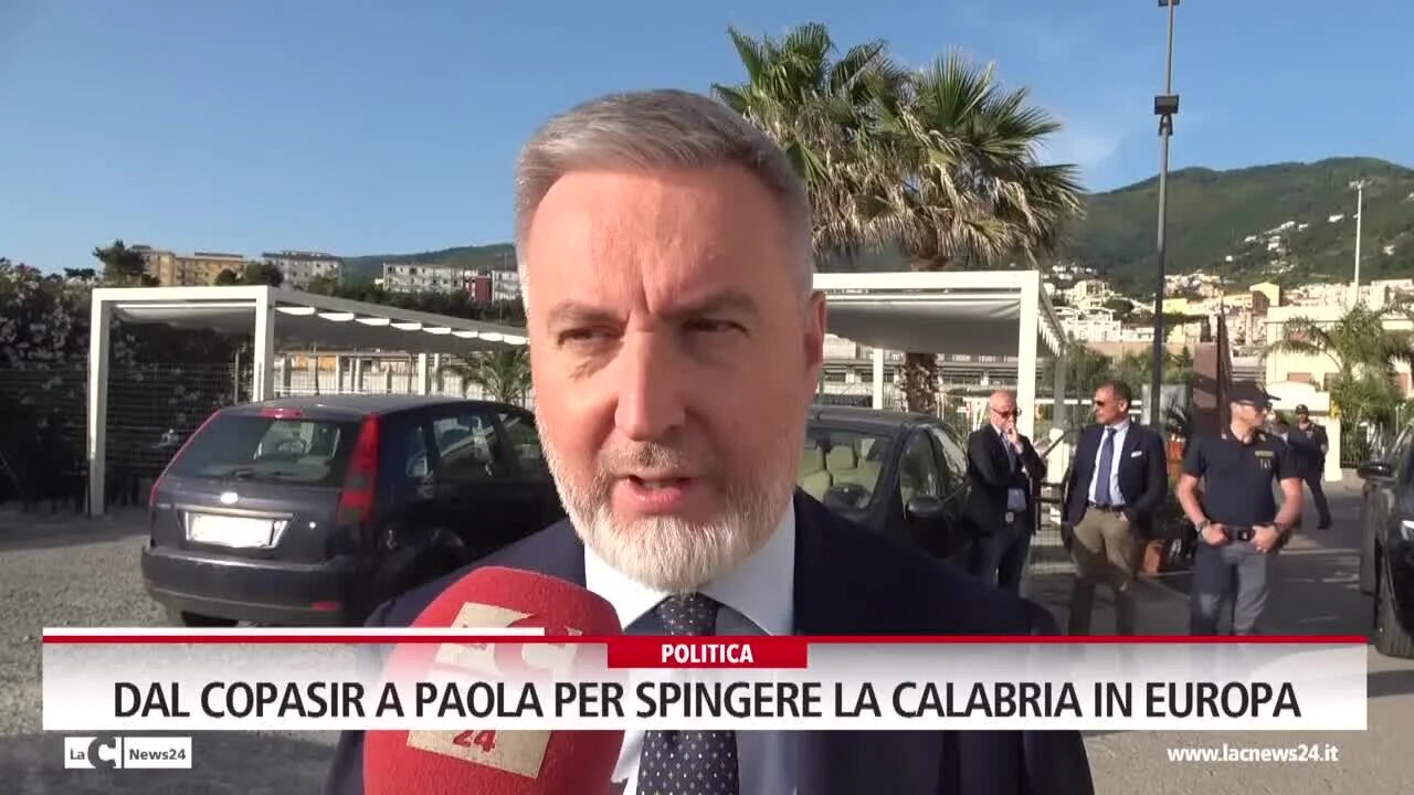 Dal Copasir a Paola per spingere la Calabria in Europa