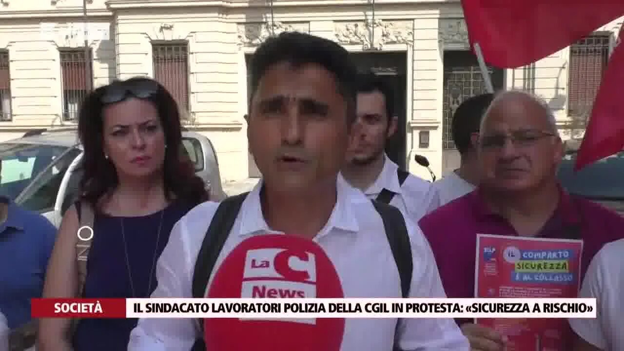 Il sindacato lavoratori Polizia della Cgil in protesta: «Sicurezza a rischio»