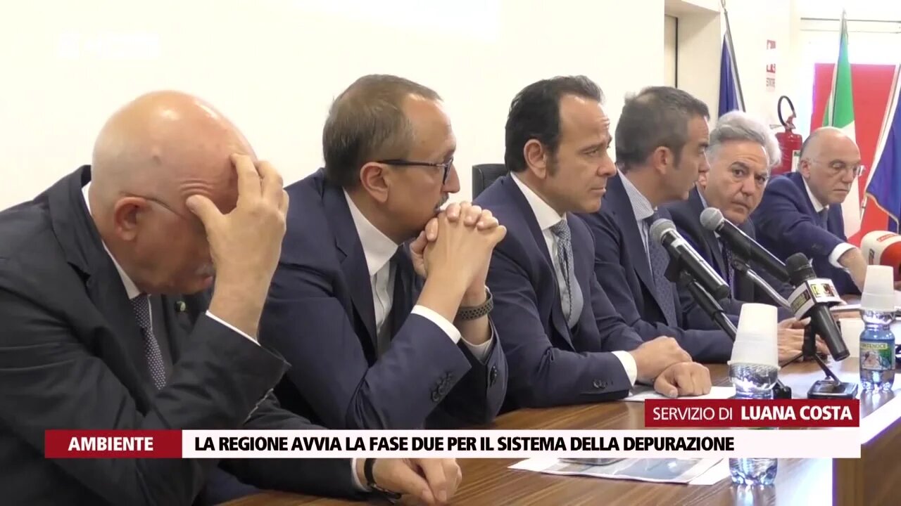 La Regione avvia la fase due per il sistema della depurazione