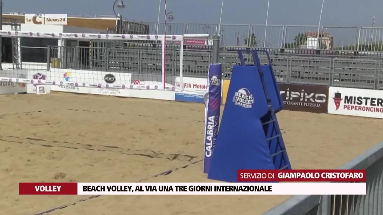 Beach Volley, al via una tre giorni internazionale
