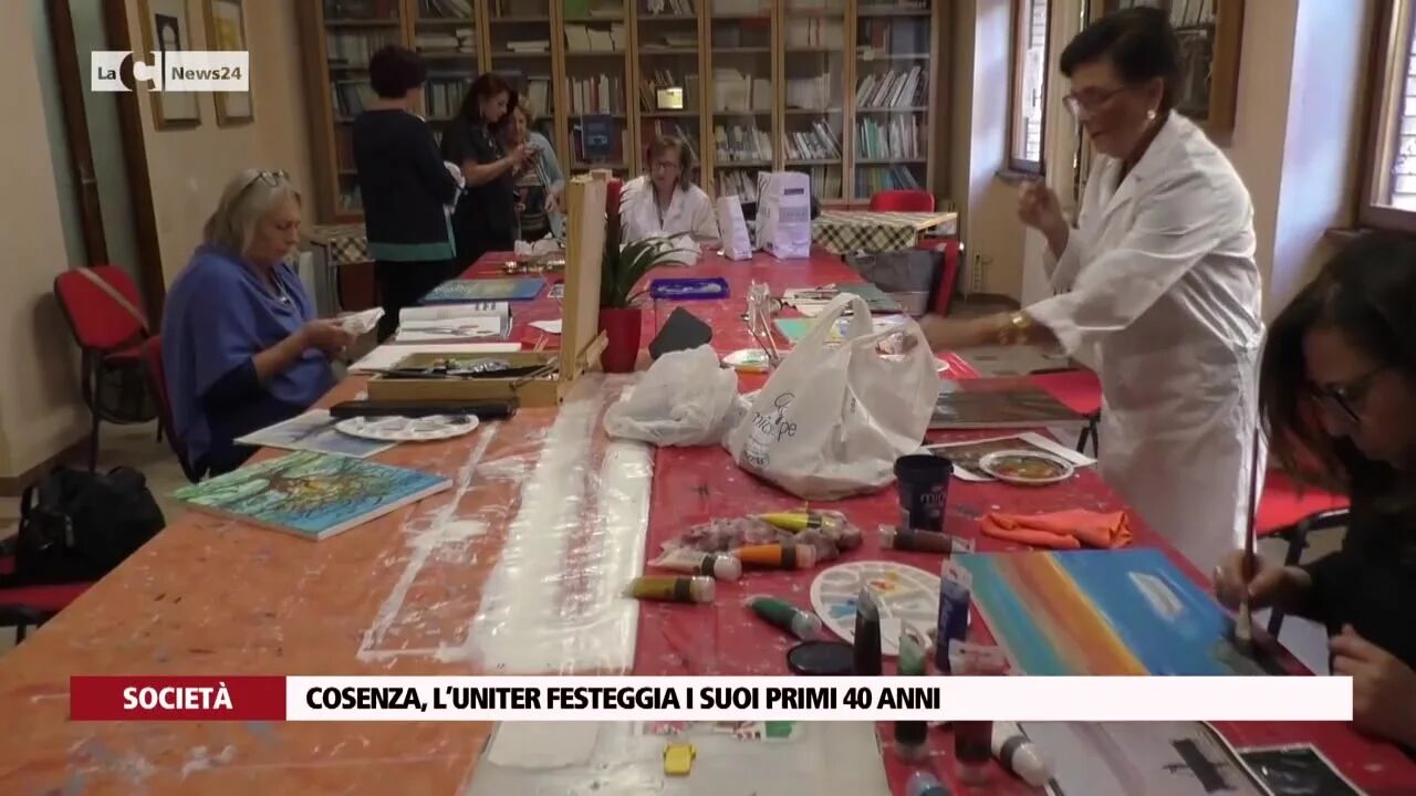 Cosenza, l’Uniter festeggia i suoi primi 40 anni