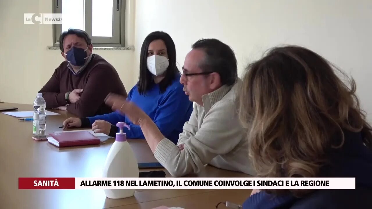 Allarme 118 nel Lametino, il Comune coinvolge i sindaci e la Regione