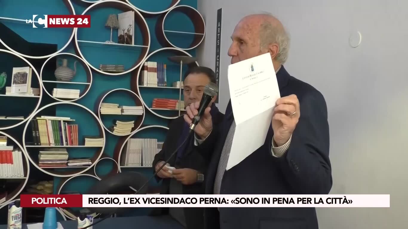 Reggio, l’ex vicesindaco Perna: «Sono in pena per la città»