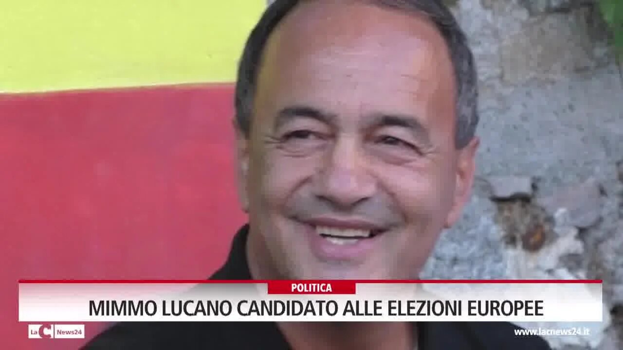 Mimmo Lucano candidato alle elezioni Europee