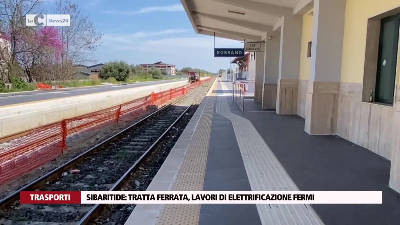 Sibaritide tratta ferrata, lavori di elettrificazione fermi