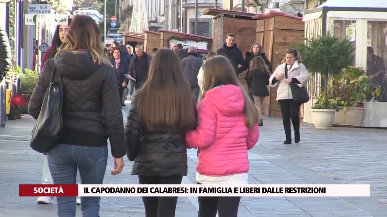 Il capodanno dei calabresi: in famiglia e liberi dalle restrizioni
