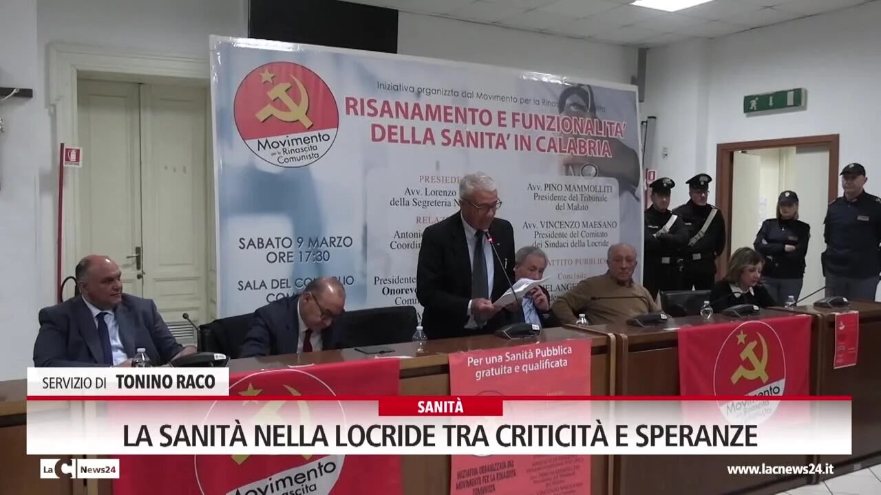 La sanità nella locride tra criticità e speranze