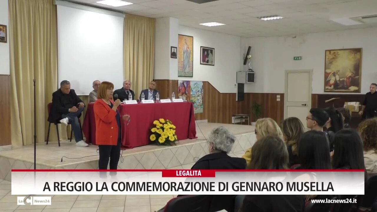 A Reggio la commemorazione di Gennaro Musella