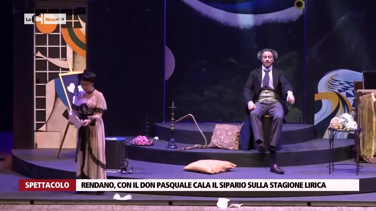 Rendano, con il Don Pasquale cala il sipario sulla stagione lirica