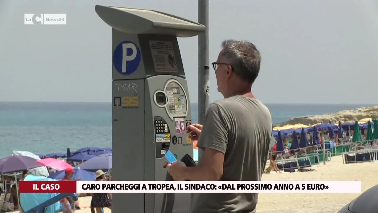 Caro parcheggi a Tropea, il sindaco: «Dal prossimo anno a 5 euro»