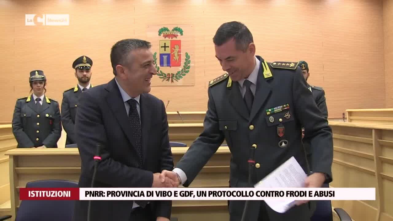 Pnrr: Provincia di Vibo e Gdf, un protocollo contro frodi e abusi