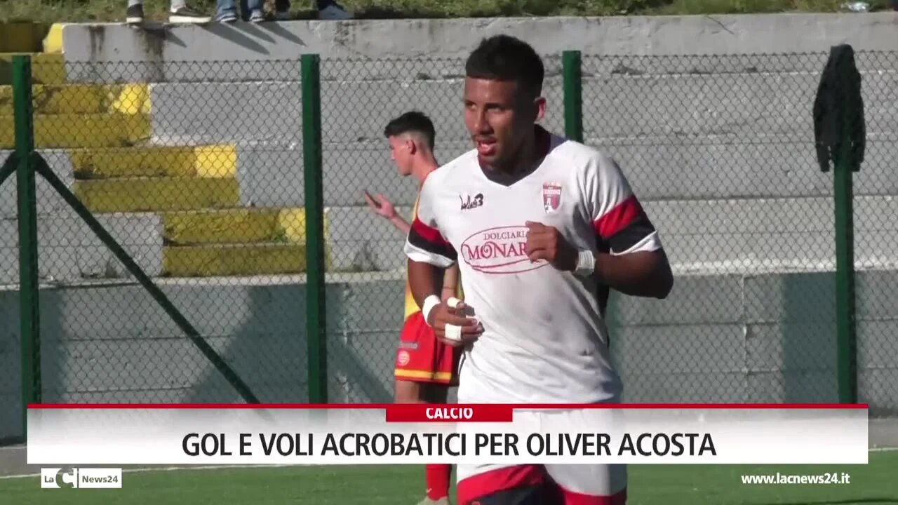 Gol e voli acrobatici per Oliver Acosta