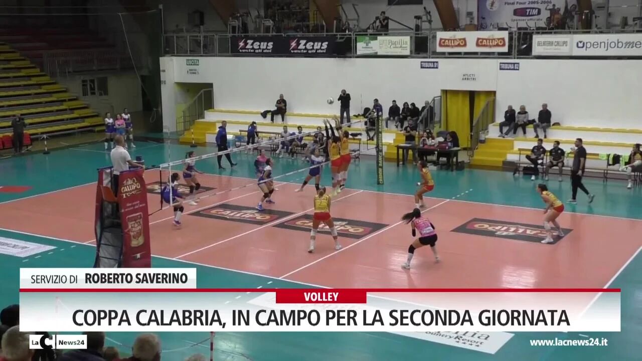 Coppa Calabria, in campo per la seconda giornata