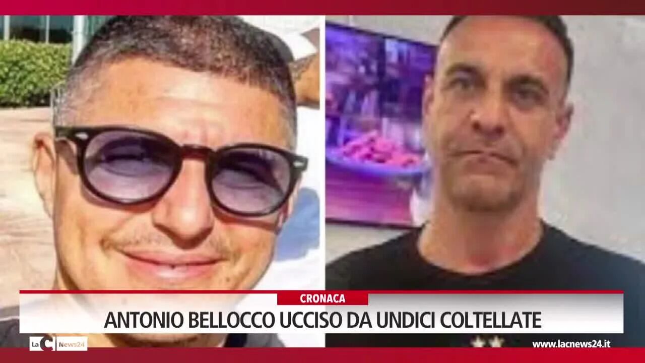 Antonio Bellocco ucciso da undici coltellate