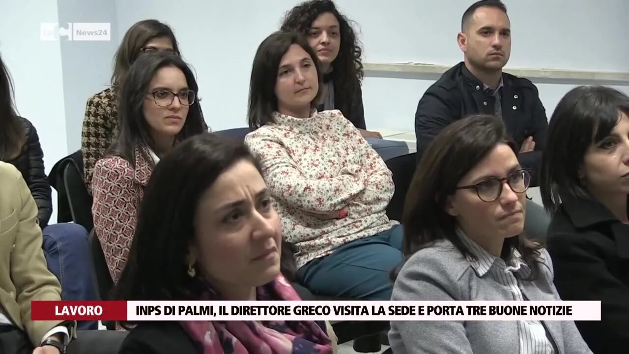 Inps di Palmi, il direttore Greco visita la sede e porta tre buone notizie