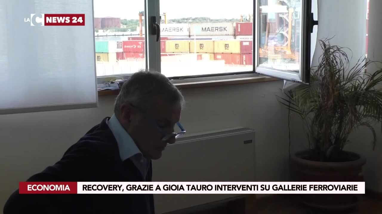 Recovery, grazie a Gioia Tauro interventi su gallerie ferroviarie