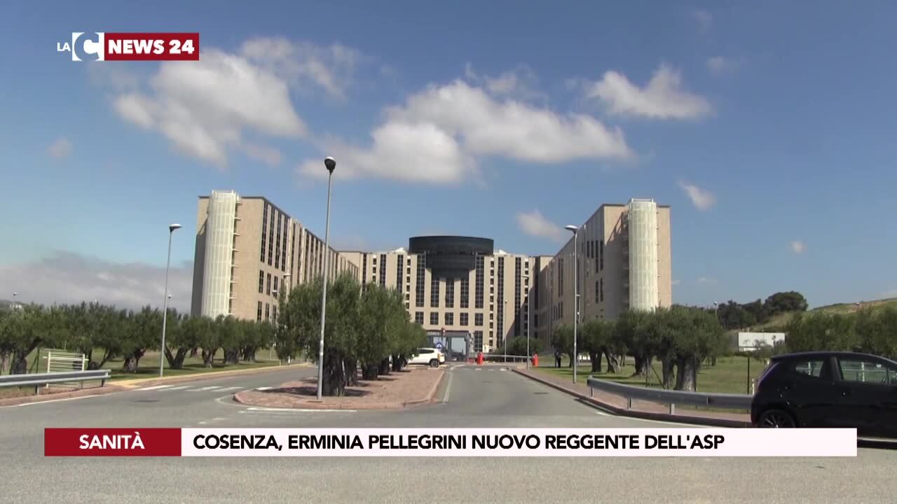Cosenza, Erminia Pellegrini nuovo reggente dell'Asp