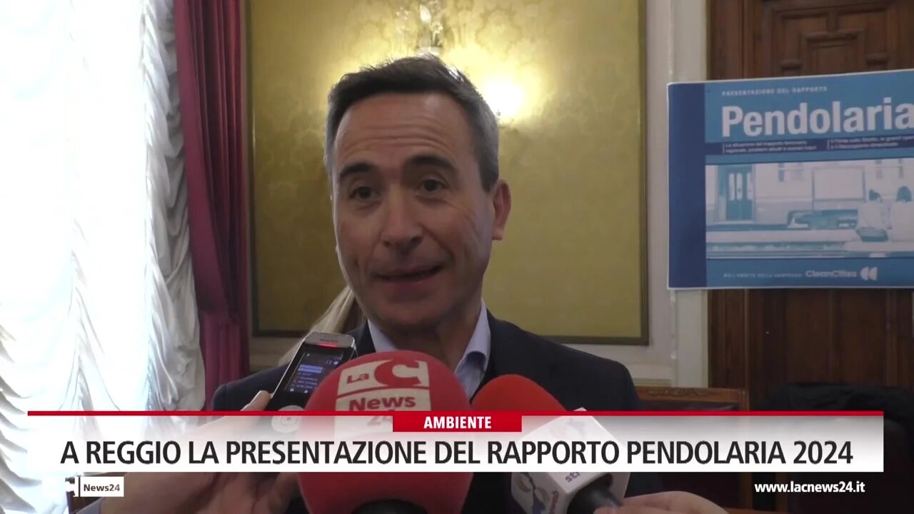 A Reggio la presentazione del rapporto Pendolaria 2024