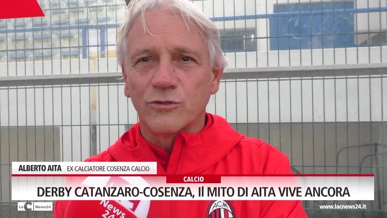 Derby Catanzaro-Cosenza, il mito di Aita vive ancora